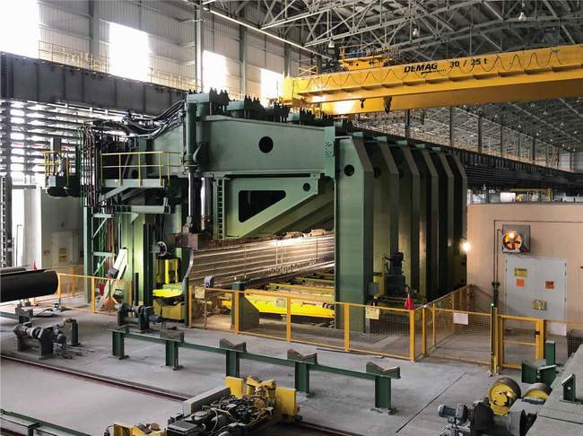 Western Pipe Company produces large pipes from 18" - 58" with SMS technology
