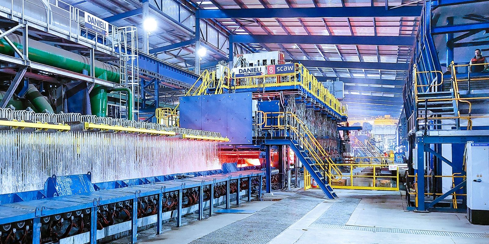 Danieli announces of first slab, first coil produced at Scaw Metals new hot-strip mill complex