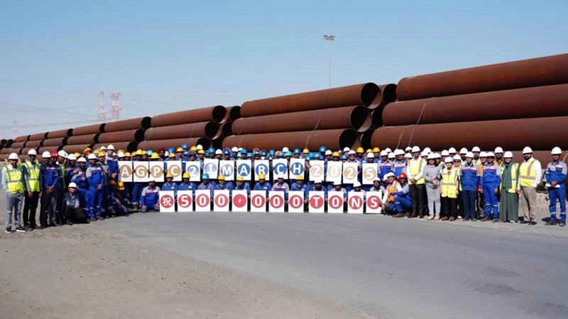 Al Gharbia Pipe Company Produces 500,000 Tons Since Commencing Operations in Abu Dhabi