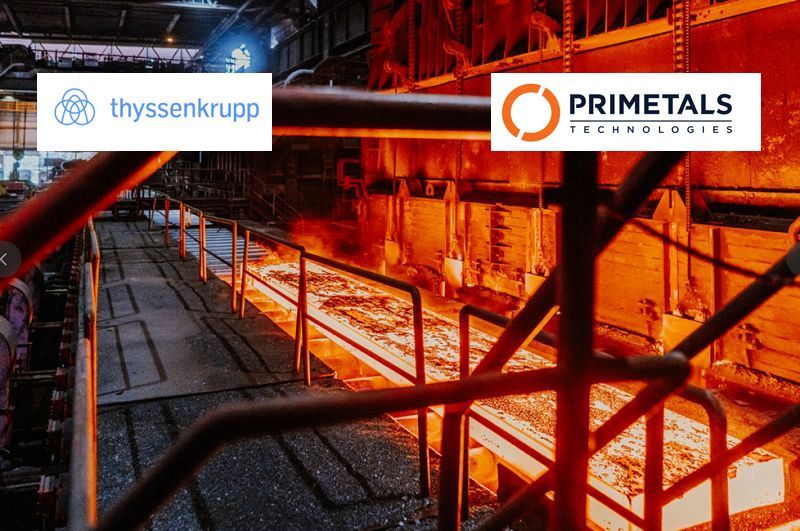 thyssenkrupp Steel selects Primetals for hot-strip mill modernization