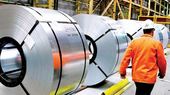 US steel imports down 11.7% in April