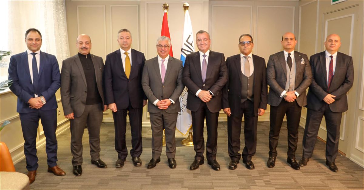Suez Canal Economic Zone and Suez Steel initial a contract to operate a berth and a yard for dry bulk handling
