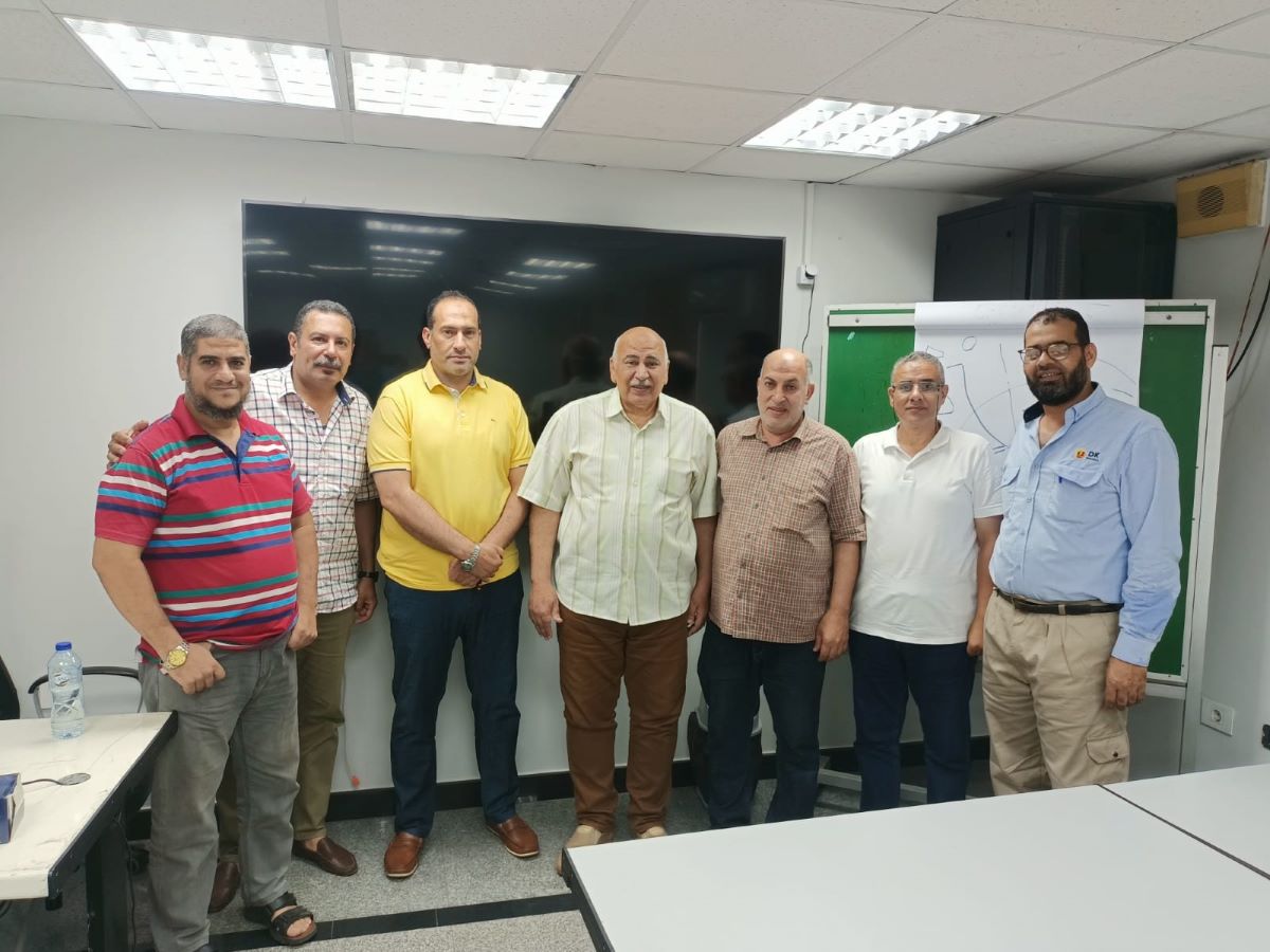 Arab Iron and Steel Union: Training a group of technicians at Ezz Steel Dekheila in Maintenance Management Systems