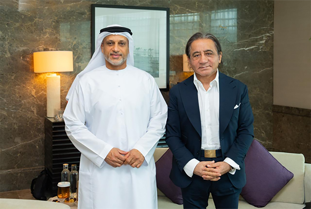 Ezz discusses with Al-Rumaithi the future of the steel industry in the Arab world