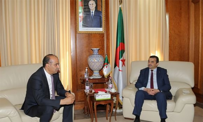 Arkab receives the Secretary-General of the Arab Iron and Steel Union