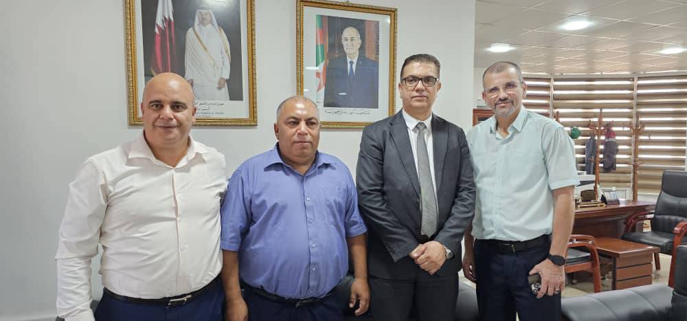 اتفاقية شراكة بين الجزائرية للصلب والشركة الجزائرية القطرية للصلب AQS لتوريد البليت