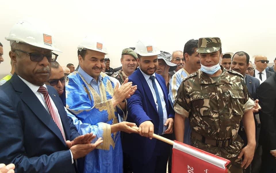 Algerian Minister of Energy authorizes the start of exploitation of the Ghar Djebilet mine in Tindouf