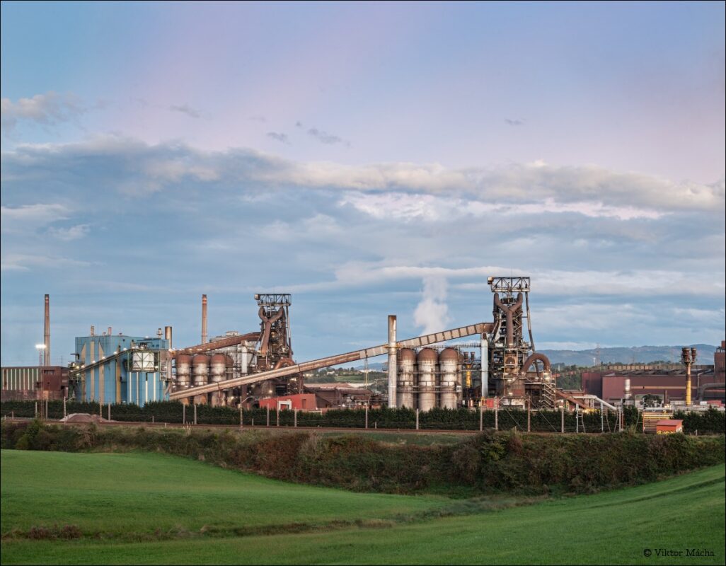 ArcelorMittal plans to restart its blast furnace (A) at its Gijon, Spain plant in July