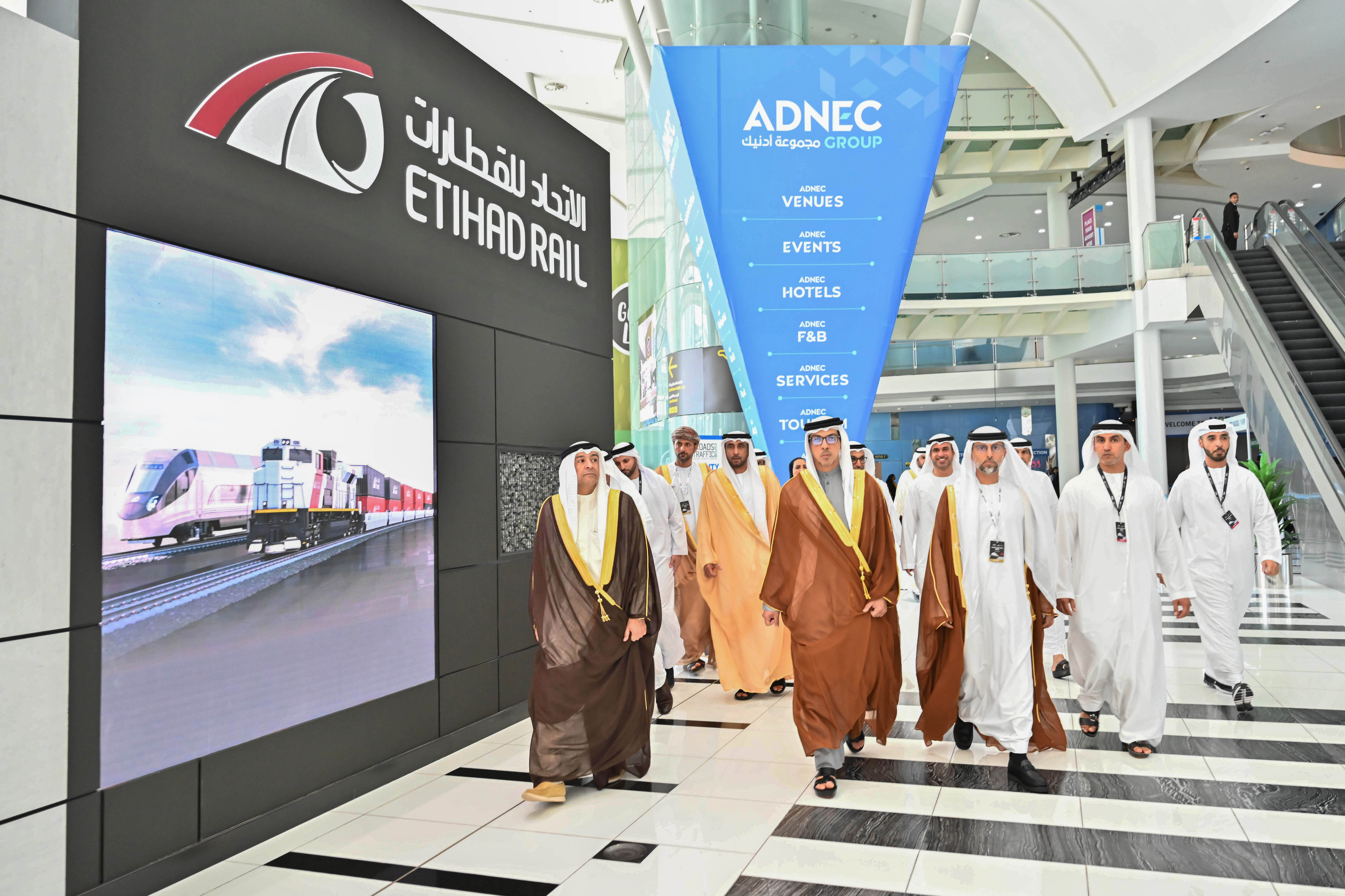 Mansour bin Zayed : Railways support the economy, investment