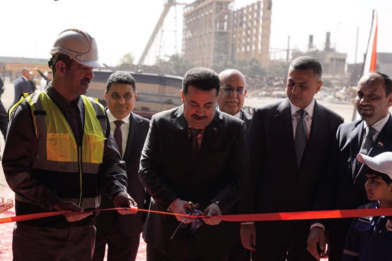 After stopping more than 20 years...Reopening of the iron and steel factory in Basra