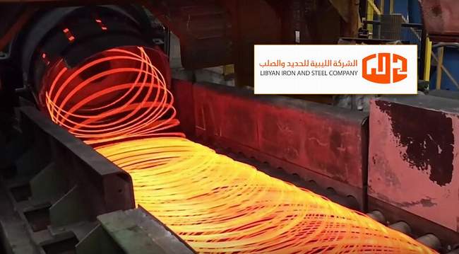 A report on the production and sales of the Libyan Iron and Steel Company in 2022