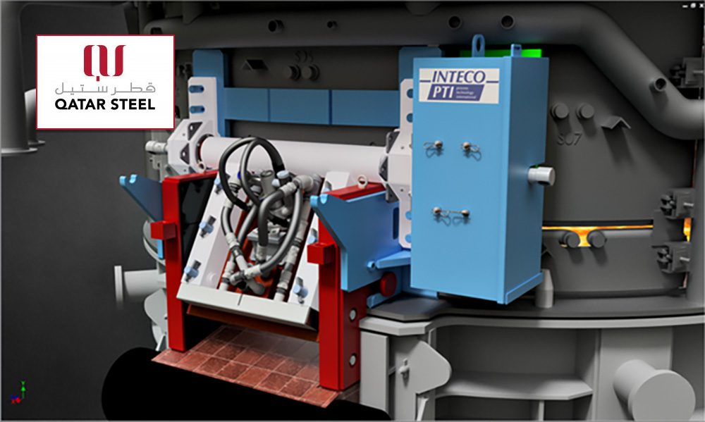Qatar Steel develops the SwingDoorTM electric oven in cooperation with INTECO PTI