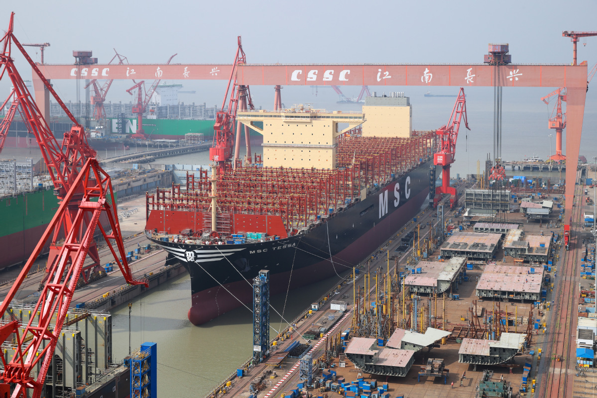 China claims 33% of new shipbuilding orders in global market in October 2023