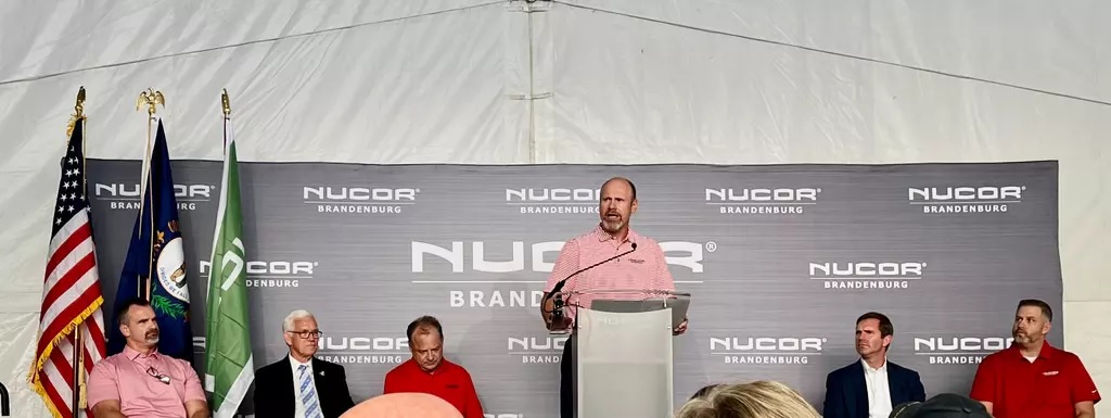 Nucor Steel Brandenburg opens a new facility housing one of world’s largest continuous casting plants