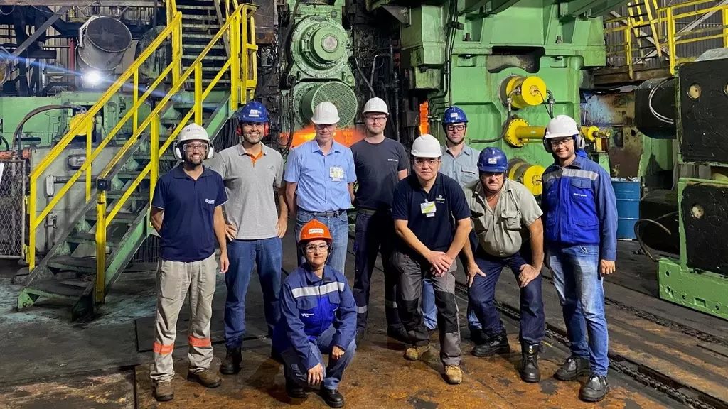 SMS Group installs a new X-Pact® automation system to a hot rolling mill for ArcelorMittal Company in Brazil