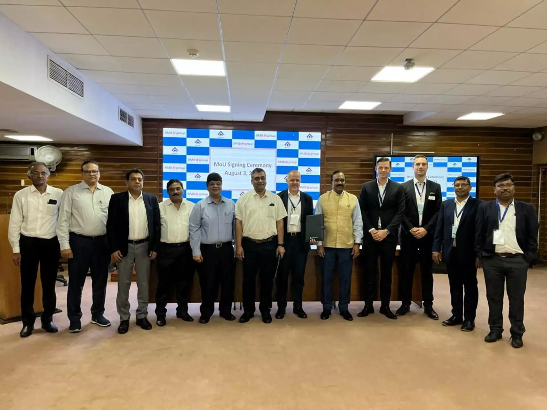 SMS Group collaborates with SAIL to decarbonize steel production in India