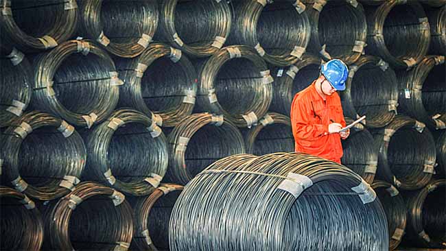 China’s finished steel imports down 29.5% in 2021