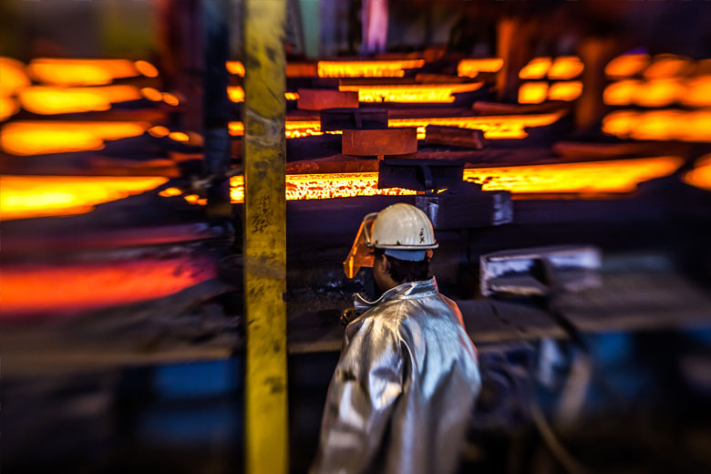 World crude steel production increased by 2.8% during February
