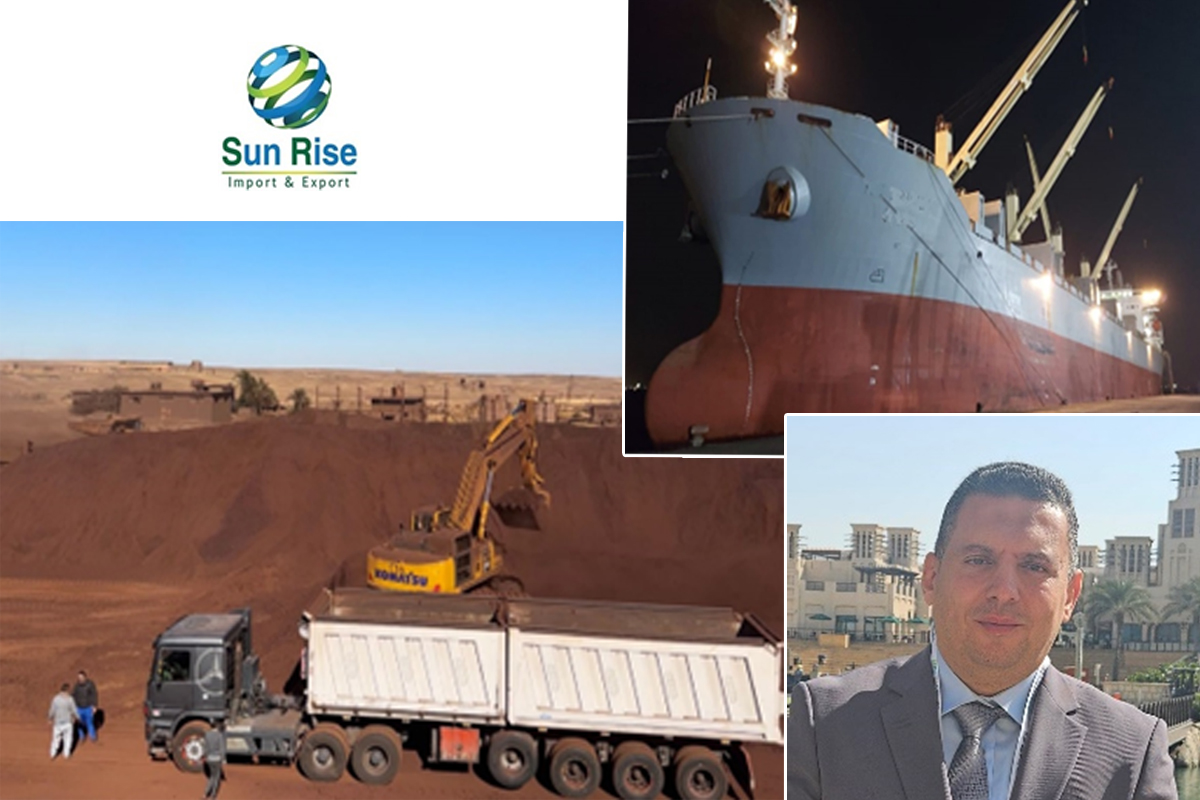 Sun Rise Paves the Way for Iron Ore Exports in Egypt