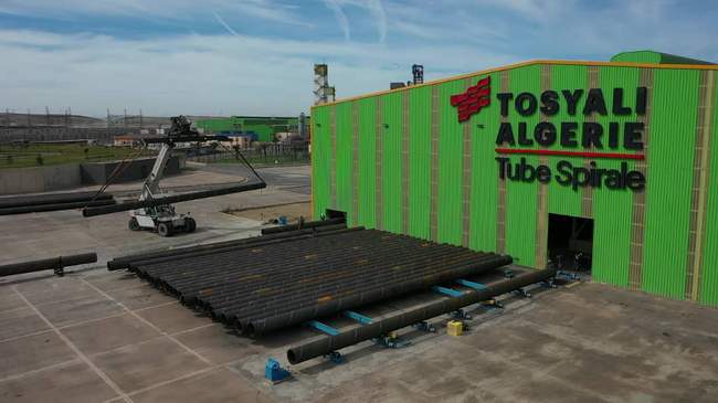 Tosyali Algeria Exporting 15,000 tonnes of pipes to Angola