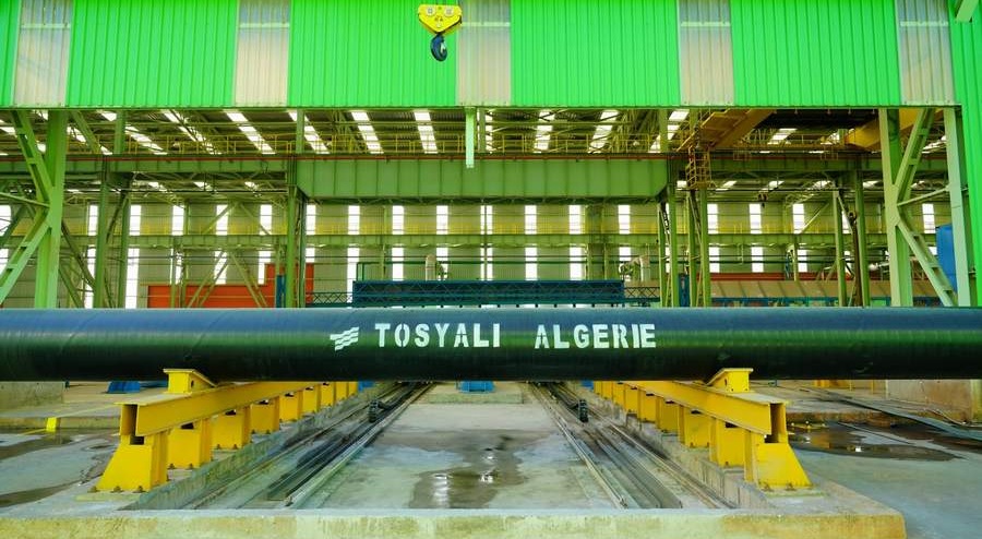 Tosyalı Algerie exports 15,000 mt of pipes to Angola