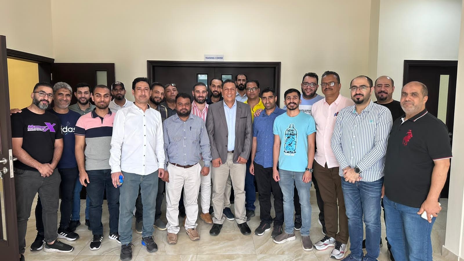 AISU is training a group of engineers and technicians of Sulb Bahrain Company in steel sectors