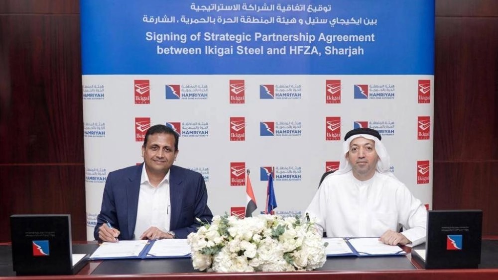 Ikigai Steel sets up 548,000 sq. ft. factory in Hamriyah Free Zone