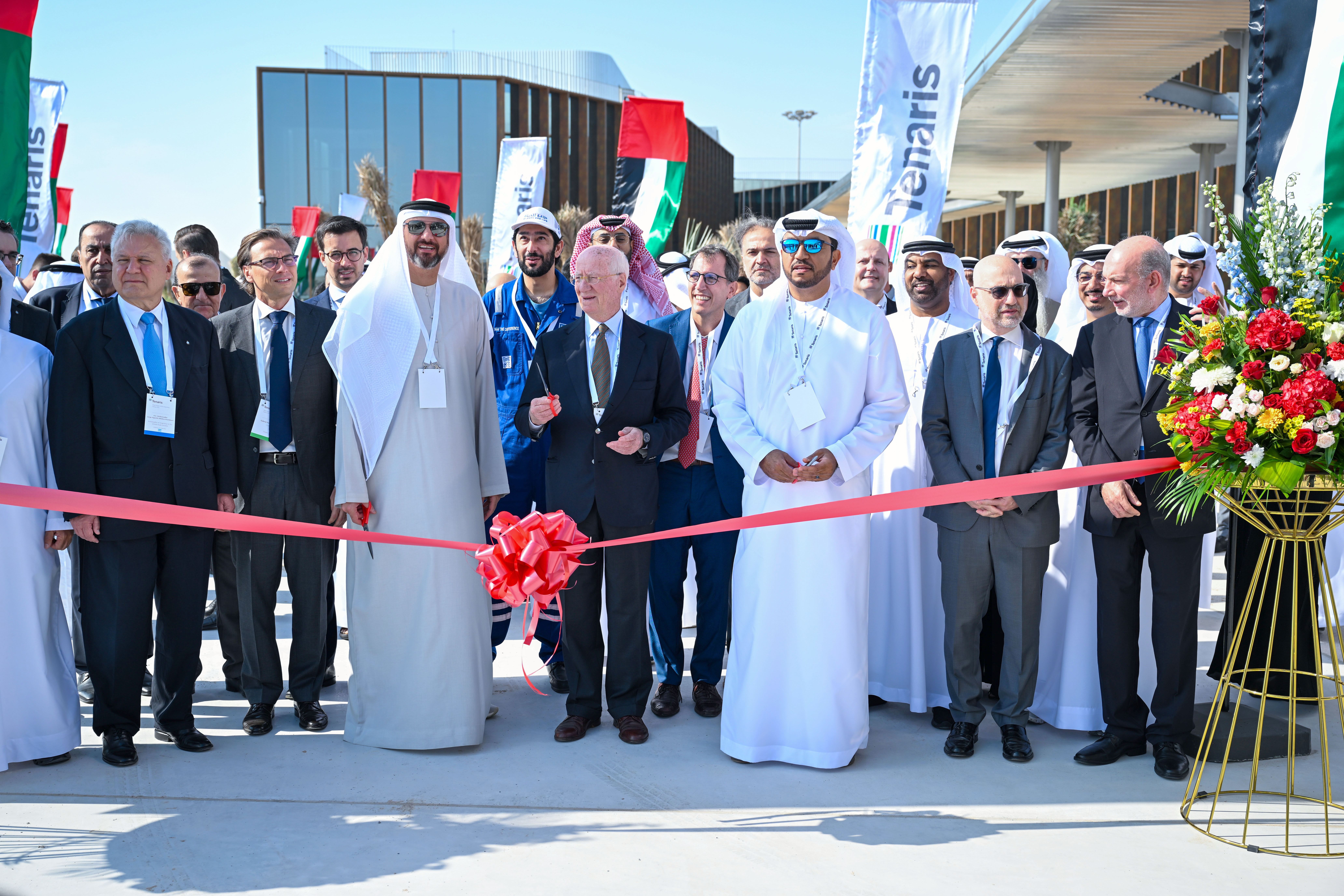 Opening of a complex for manufacturing and supplying steel pipes with investments of 220 million dirhams in Abu Dhabi