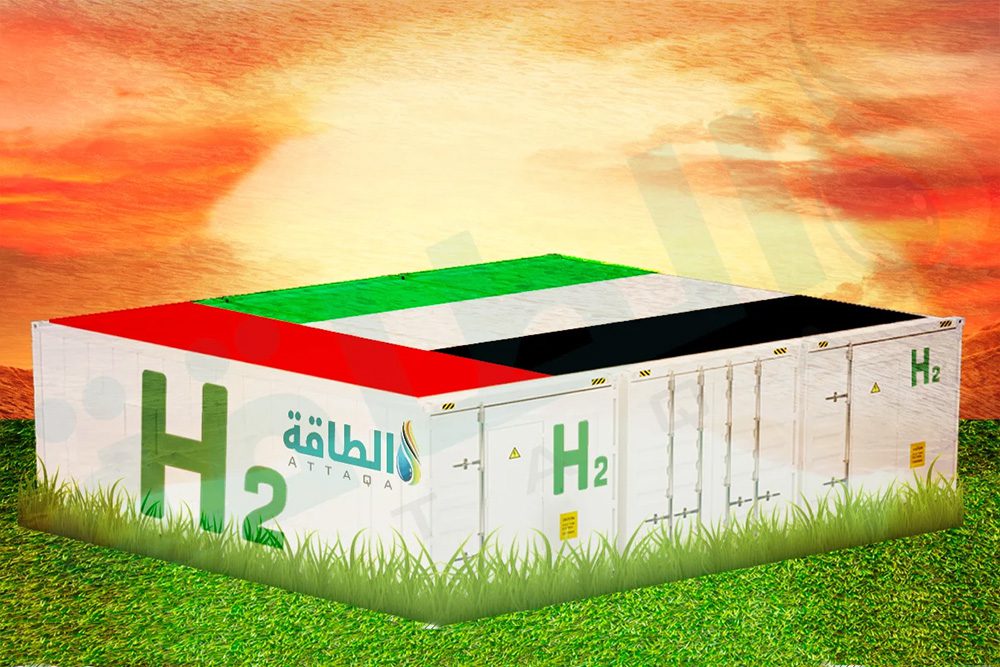 تطوير مشروع لإنتاج الهيدروجين الأخضر والأمونيا في الإمارات