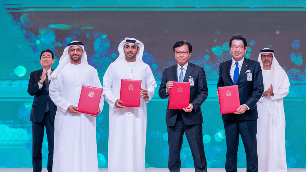 Abu Dhabi Ports and Emirates Steel Arkan are cooperating with Japanese companies to establish a low-emission iron supply Complex