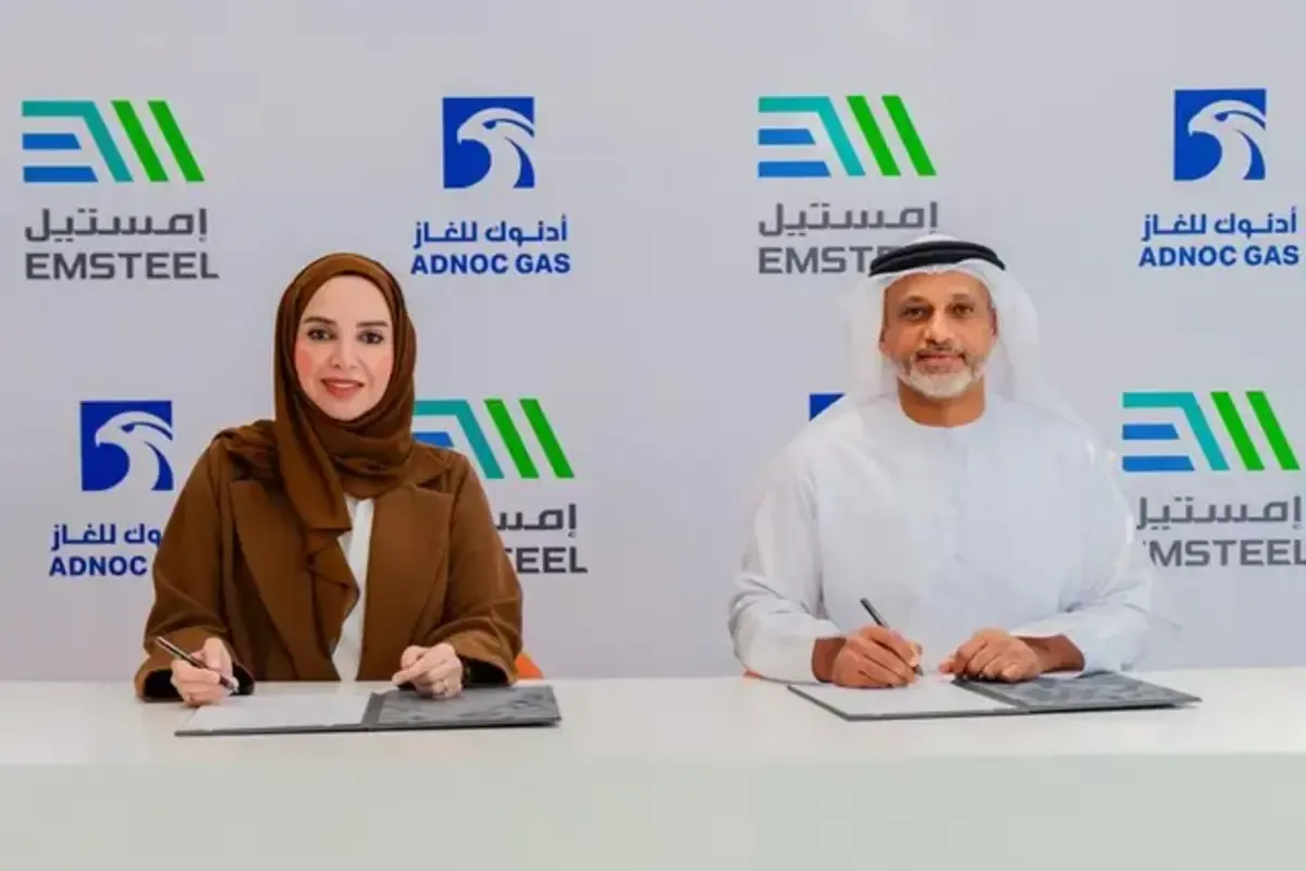 بقيمة 4 مليارات دولار…أدنوك للغاز و”إمستيل” توقعان اتفاقية لمدة 20 عاماً لتوريد الغاز الطبيعي